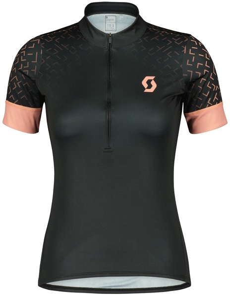 Dámský dres na kolo Scott Endurance 20 Black/Crystal Pink 289430 