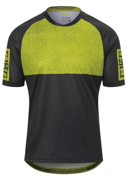 Cyklistický dres GIRO Roust Jersey Ano Lime Breakdown 23/24