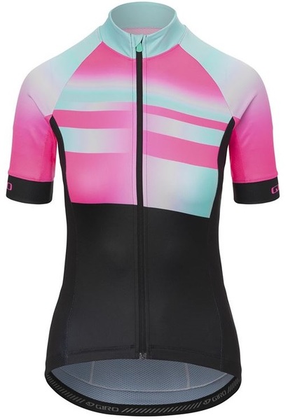 Dámský dres na kolo GIRO Chrono Sport Jersey W Screaming Teal Degree 23/24