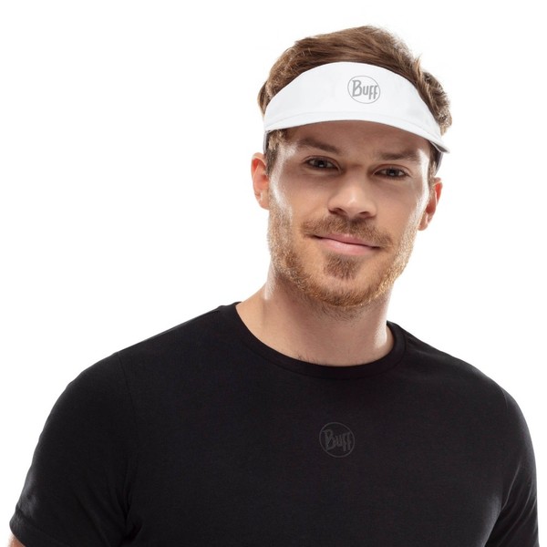 Kšilt Buff Pack Run Visor Buff R-Solid White 117251.000.10 24/25