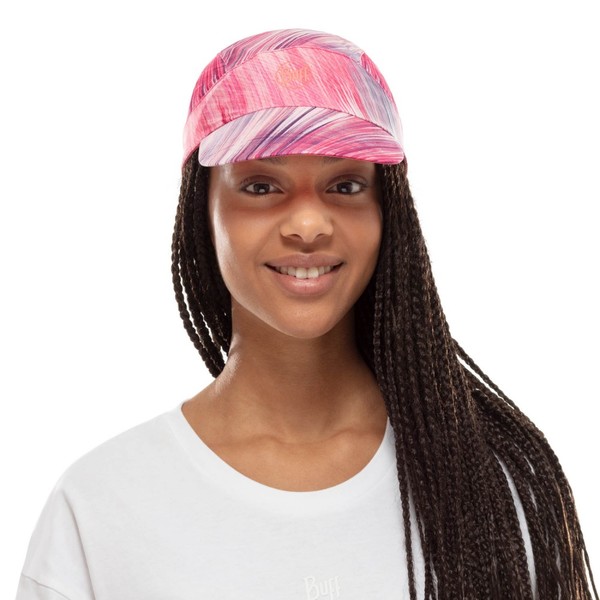 Dámská kšiltovka Buff Pack Run Cap Patterned Pixel Pink 125576.538.20 24/25