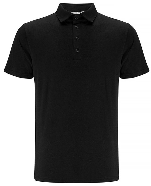 Pánské merino polo triko We Norwegians BaseOne Polo men Black