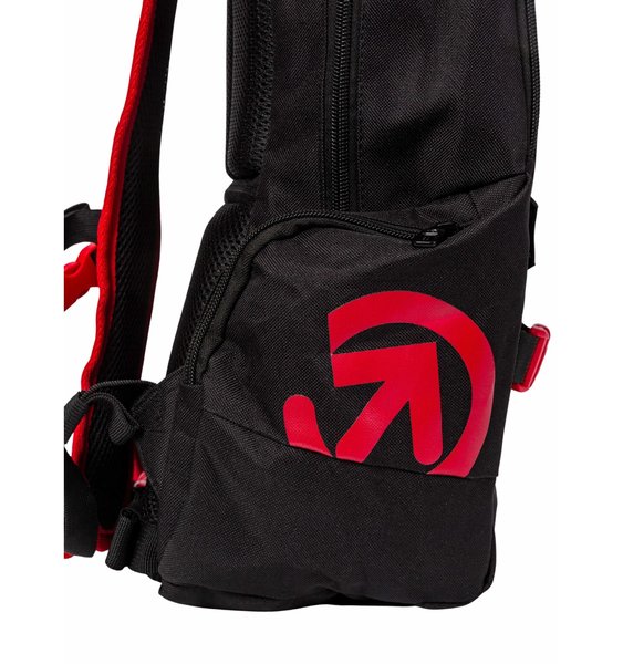 Školní batoh Meatfly Basejumper Red/Black + penál zdarma 22 L 24/25