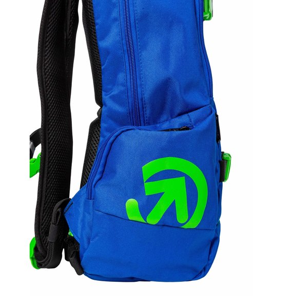 Školní batoh Meatfly Basejumper Royal Blue/Safety Green + penál zdarma 22 L 24/25