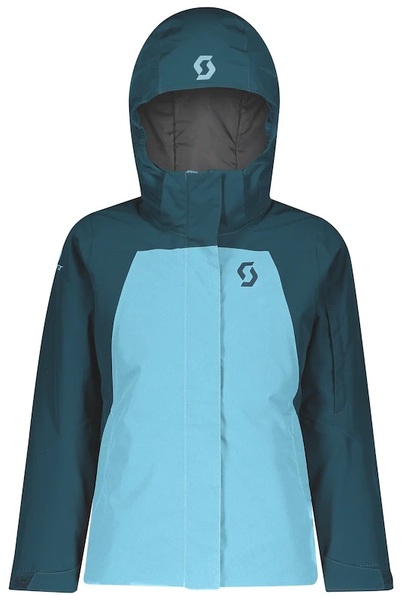 Dětská zimní bunda Scott Jacket JR G Vertic Dryo 10 Majolica Blue/Bright Blue 277728