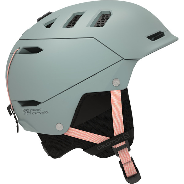 Helma Salomon Husk Neon Pro Wrough Iron/Pink L41528400 