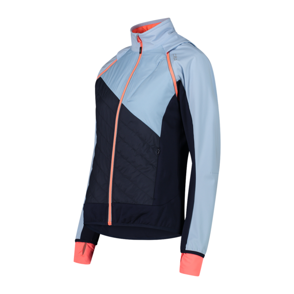 Dámská bunda s odepínacími rukávy CMP Women's hybrid jacket 30A2276-L437 24/25