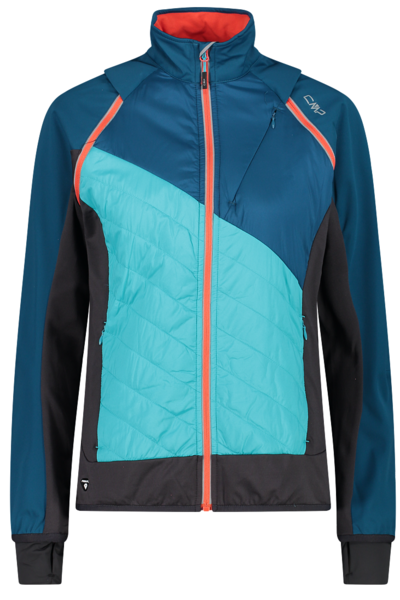 Dámská bunda s odepínacími rukávy CMP Women's hybrid jacket 30A2276-M916 24/25