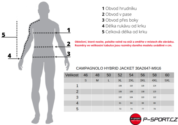 Pánská bunda s odepínacími rukávy CMP Campagnolo Men's Unlimitech hybrid jacket 30A2647-M916 24/25