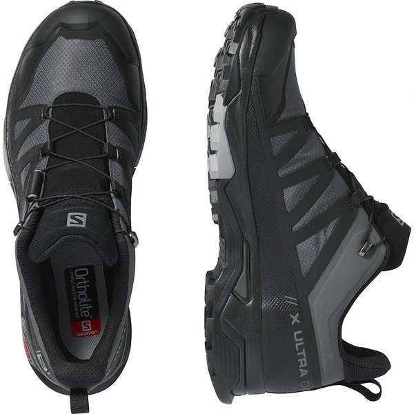 Trekové boty Salomon X ULTRA 4 GTX Gore-Tex Magnet/Black/Monument L41385100 24/25