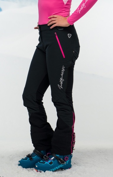 Dámské skialpinistické kalhoty Northfinder Javorinka Active Thermal Primaloft® ECO NO-46611SKP-278 black rose 23/24