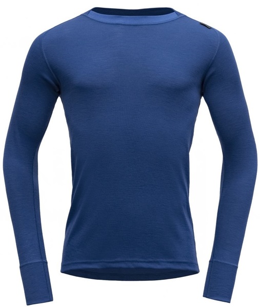 Pánské Merino triko Devold Basic Man Shirt Merino Blue Pan GP 141 221 B 262A 24/25