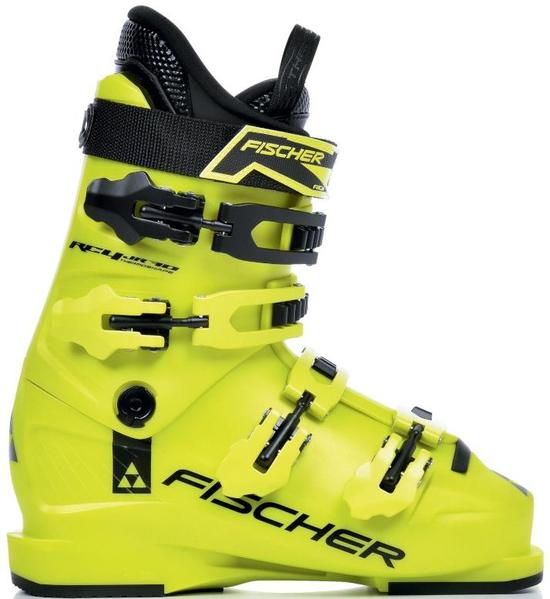 Lyžařské boty Fischer RC4 70 jr Thermoshape Yellow/Yellow (použité sjezdové boty) 