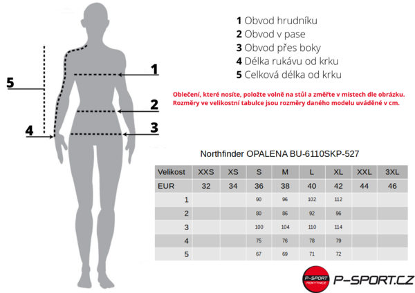 Dámská zateplená skialpová bunda Northfinder OPALENA BU-6110SKP-527 23/24