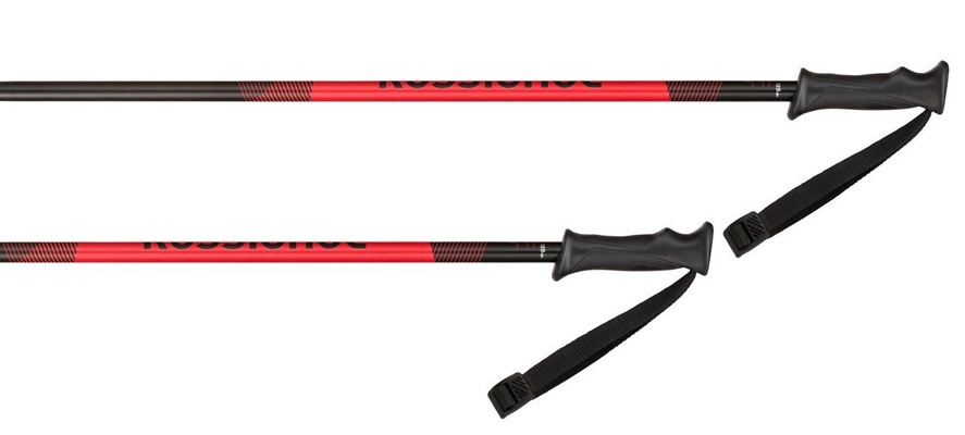 Sjezdové hole Rossignol Tactic RDI2000 Black/Red 24/25