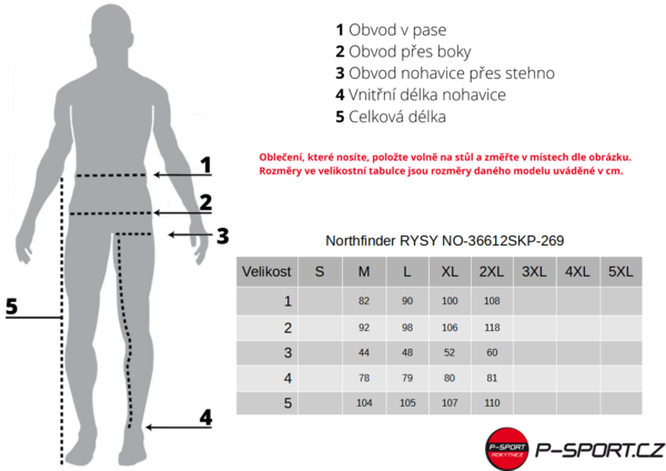 Pánské skialpinistické softshellové kalhoty hybridní Northfinder RYSY NO-36612SKP-269 23/24