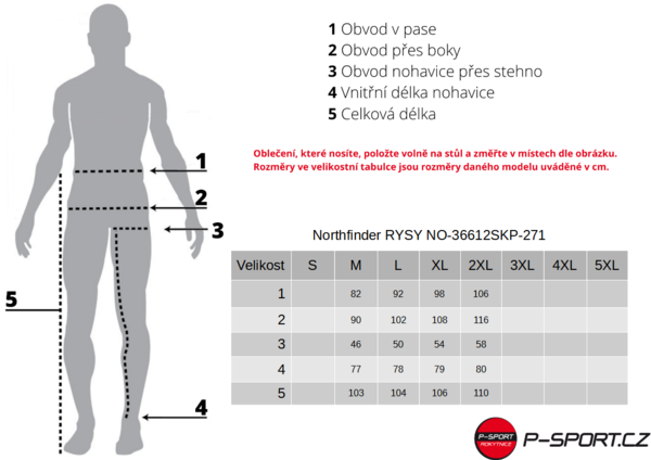 Pánské skialpinistické softshellové kalhoty hybridní Northfinder RYSY NO-36612SKP-271 23/24