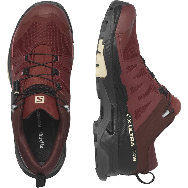 Trekové boty Salomon X ULTRA 4 GTX W Gore-Tex Madder Brown/Black L41740000 24/25