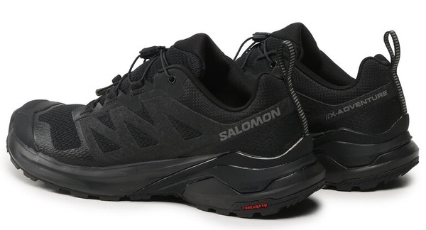 Trailové běžecké boty Salomon X-Adventure GTX Gore-tex Black/Black/Black L47321100 24/25