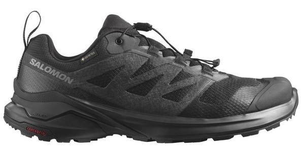 Trailové běžecké boty Salomon X-Adventure GTX Gore-tex Black/Black/Black L47321100 24/25