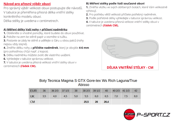Boty Tecnica Magma S GTX Gore-tex Ws Rich Laguna/True Abisso 