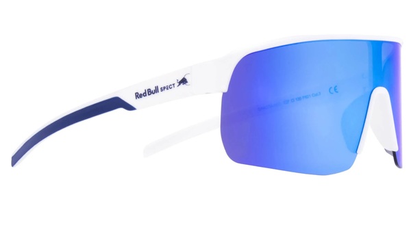 Sluneční brýle Red Bull Spect Dakota-002 White/Ice Blue Revo/Blue Mirror, CAT 3 24/25