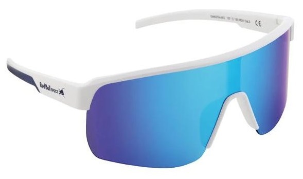 Sluneční brýle Red Bull Spect Dakota-002 White/Ice Blue Revo/Blue Mirror, CAT 3 24/25