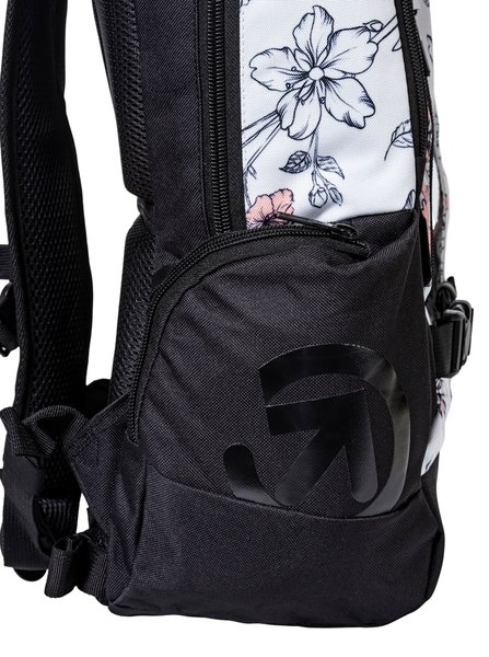 Školní Batoh Meatfly Basejumper, Blossom White, 22 L + penál zdarma 24/25