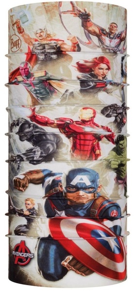 Nákrčník - Multifunkční šátek Original Buff Superheroes 121554.555.10 The Avengers Multi 24/25