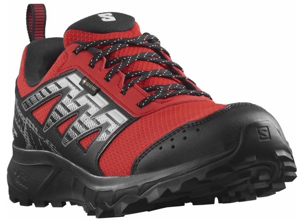 Trailové běžecké boty WANDER GTX Gore-tex Fiery Red/Black/White L47148600 24/25
