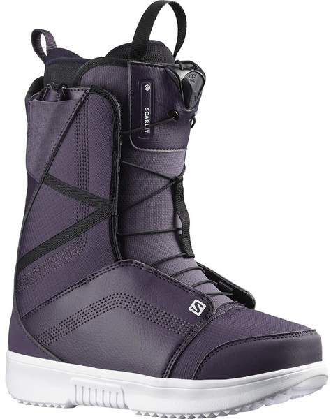 Dámské snowboardové boty Salomon Scarlet Nightshade/Nightshade/White L41423400 