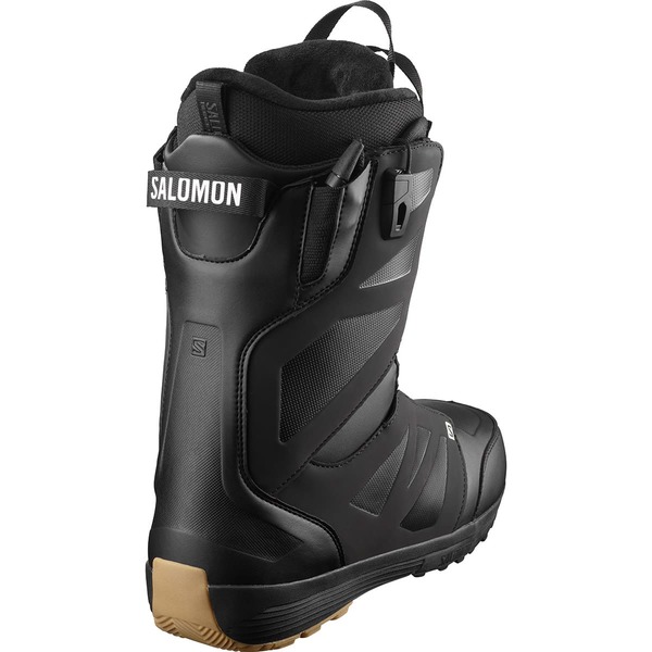 Snowboardové boty Salomon Launch Black/Black/White L41552400 24/25