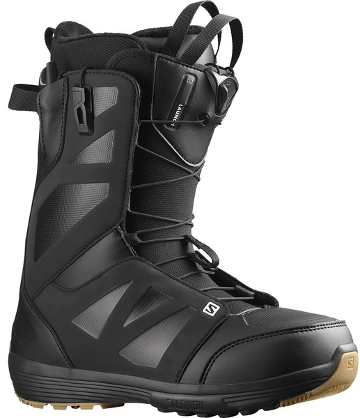 Snowboardové boty Salomon Launch Black/Black/White L41552400 24/25