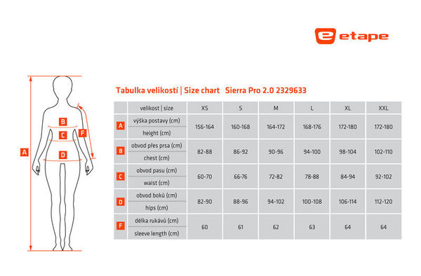 Dámská Hybridní Mikina/Bunda s kapucí Etape Sierra Pro 2.0 Modrá 2329633 24/25