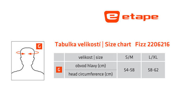 Funkční čepice Etape FIZZ černá/žlutá fluo 2206216 24/25