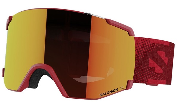 Brýle Salomon S/VIEW Red/Universal Mid Red L47252700 24/25