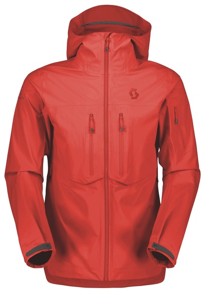 Pánská skialpová bunda Scott Explorair DryoSpun 3L Men's Jacket magma red 291849