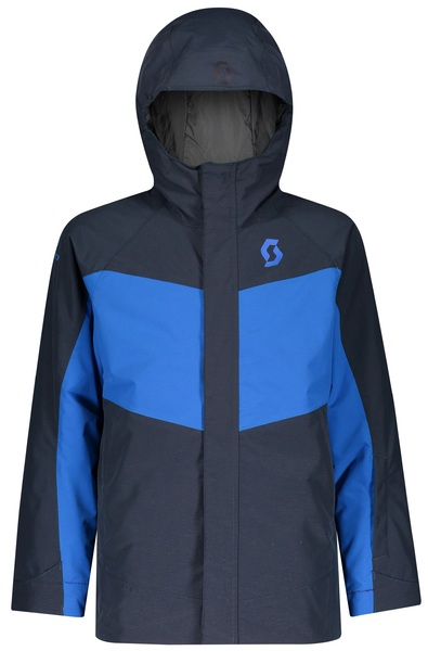 Dětská zimní bunda Scott Jacket JR B Vertic Dryo Dark Blue/Skydive Blue 277724