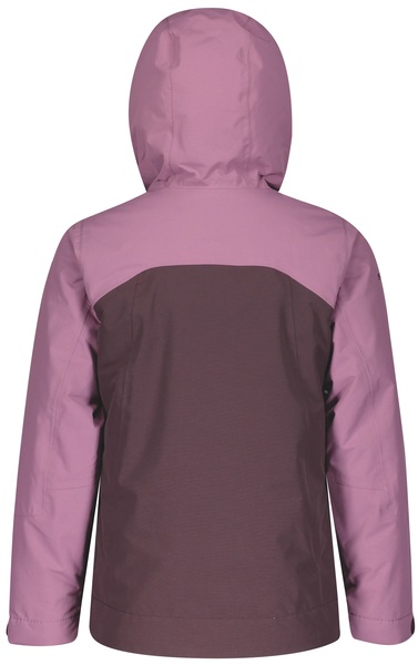 Dětská zimní bunda Scott Jacket JR G Vertic Dryo Cassis Pink/Red Fudge 277725