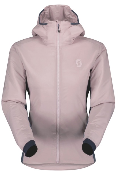 Dámská mikina/bunda Scott Insuloft Light Women's Hoody sweet pink/metal blue 291826