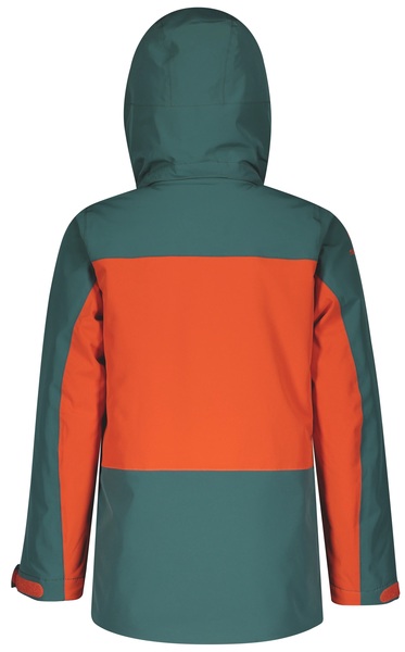 Dětská zimní bunda Scott Jacket JR B Vertic Dryo 10 green/orange 277727