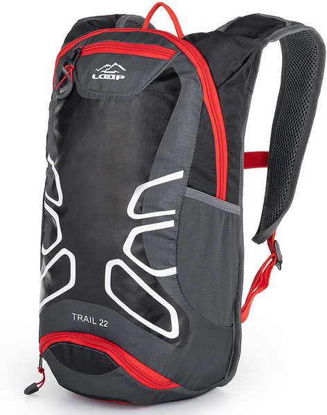 Batoh Loap Trail 22 BB2330-V10G Black/Red 24/25