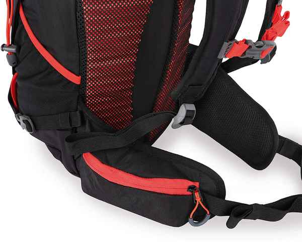 Turistický batoh Loap Eiger 28 BH23109-V10G Black/Red 24/25