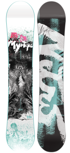 Dámský snowboard Nitro Mystique + vázání Nitro Cosmic Ultra Violet (Testovací snowboard 149 cm)