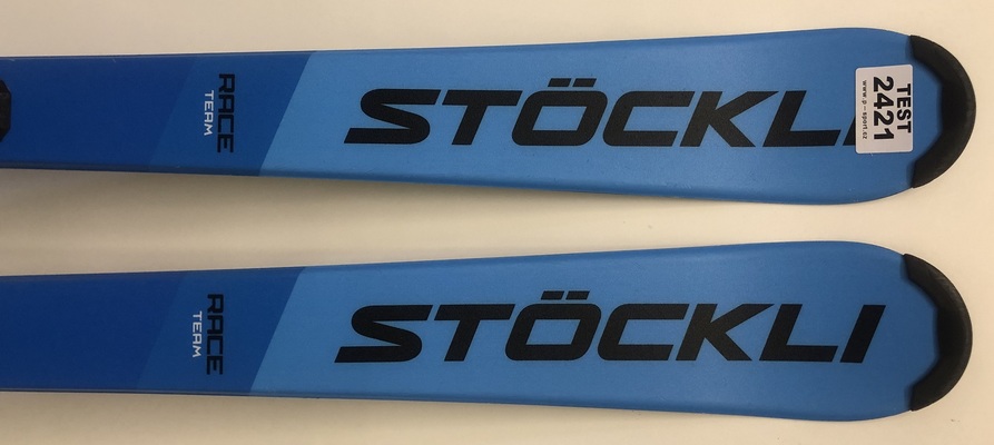 Dětské lyže Stöckli Race Team + L6 GW Demo Light Blue 140 cm (testovací lyže 2421)