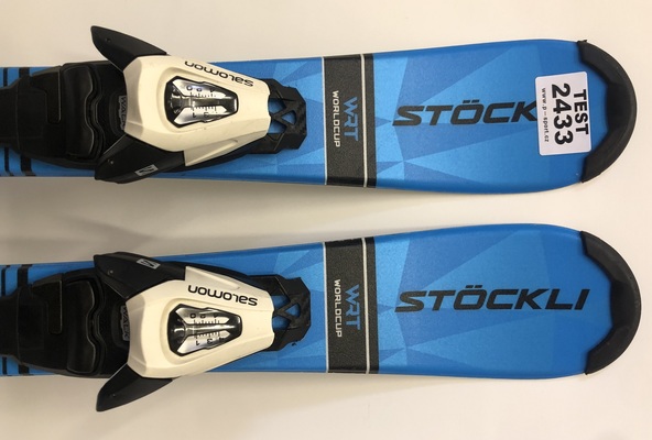 Dětské lyže Stöckli Race Team + C5 GW Demo Blue 70 cm (testovací lyže 2433)