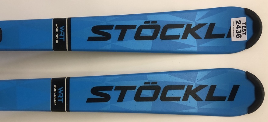 Dětské lyže Stöckli Race Team + L6 GW Demo Blue 140 cm (testovací lyže 2436)