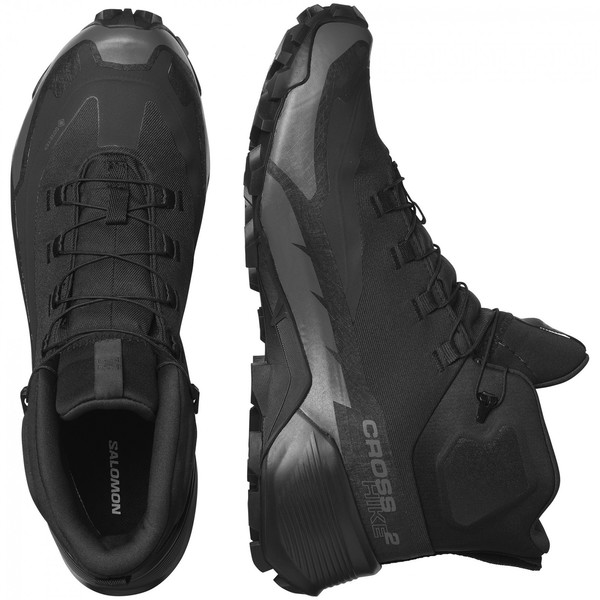 Trekové boty Salomon Cross Hike Mid GTX Gore-tex 2 Black/Black/Magnet L41735800 24/25