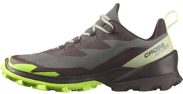 Trekové Boty Salomon Cross Over GTX Gore-tex 2 Desert Sage/Green Gecko/Chocolate Plum L47268600 24/25