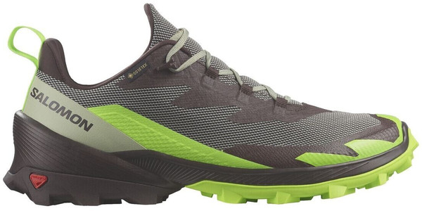 Trekové Boty Salomon Cross Over GTX Gore-tex 2 Desert Sage/Green Gecko/Chocolate Plum L47268600 24/25